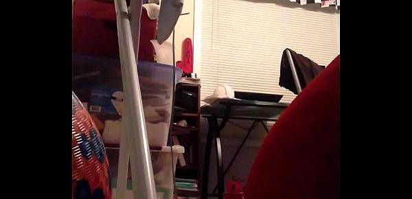  Hidden Cam - Long Dick Landlord Ironing Naked